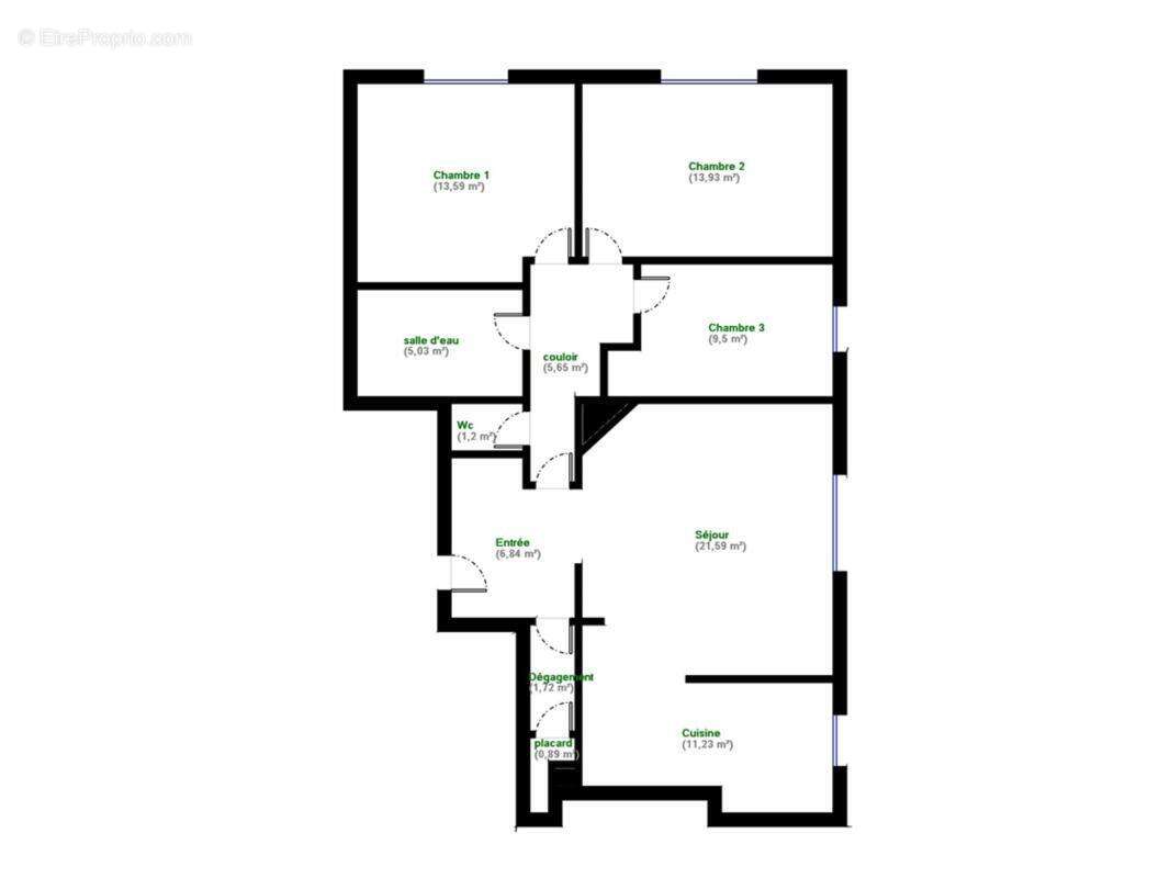 Appartement à VAUCRESSON
