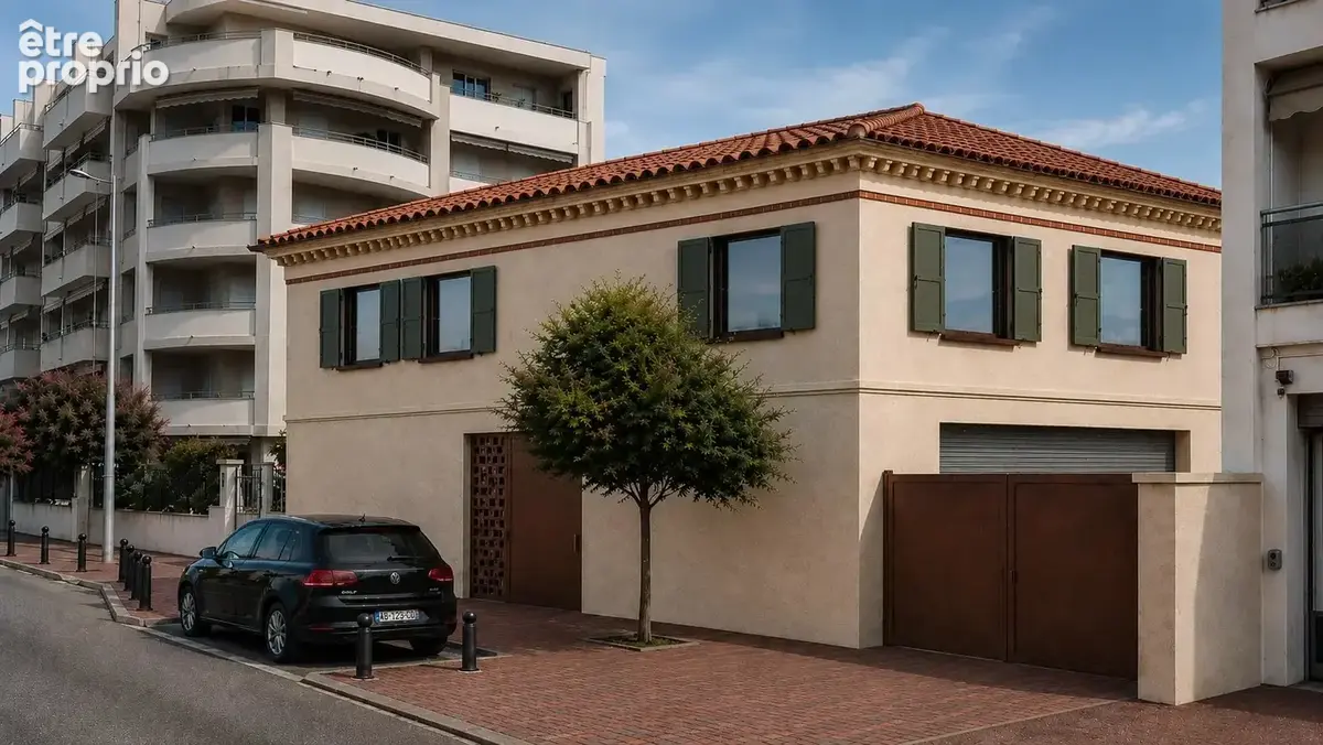 Cannes palm beach – propriété rare avec jardin, double garage et permis d’extension & piscine - photo 2