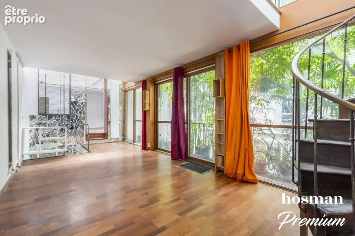 Maison d'architecte unique - 7 pièces 160 m² - Jardin & Terrasse végétalisés - Buttes Chaumont, 75019 - photo 5