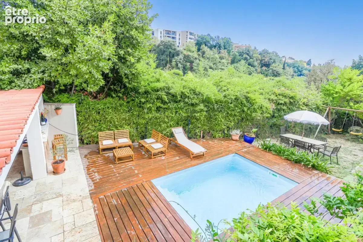 NICE CIMIEZ -appartement-villa avec jardin et piscine - photo 2