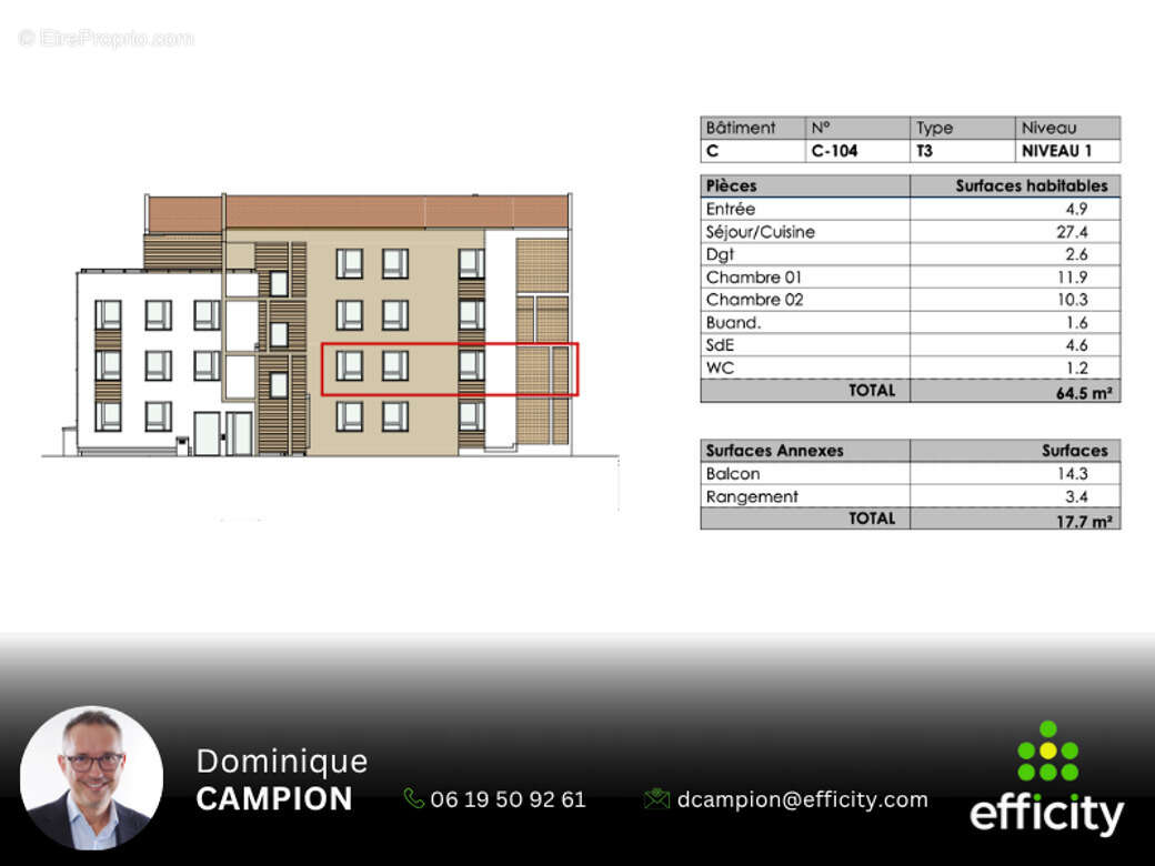 Appartement à ECHIROLLES