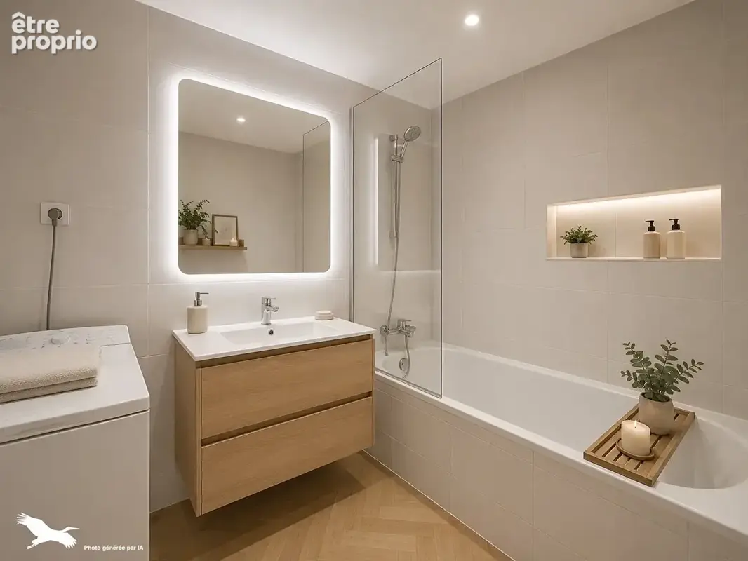 Appartement Marseille 3 pièces 58,10m² -  LA MAZENODE 13011 - photo 9
