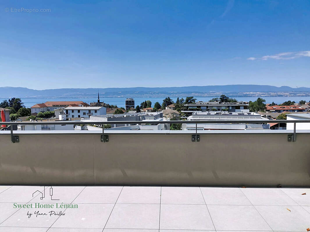 THONON -  T3 en Dernier étage terrasse - photo 2
