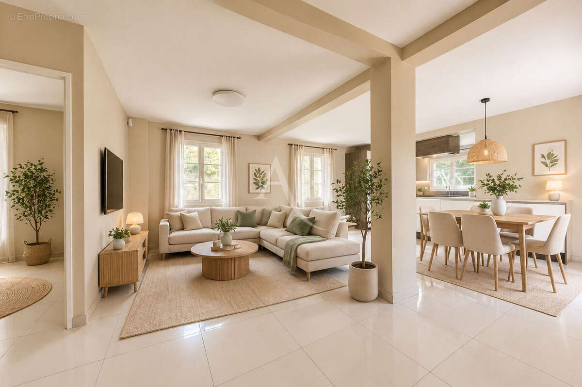 Maison individuelle 6 pièces, 138,45m², Terrain 609m² - photo 2