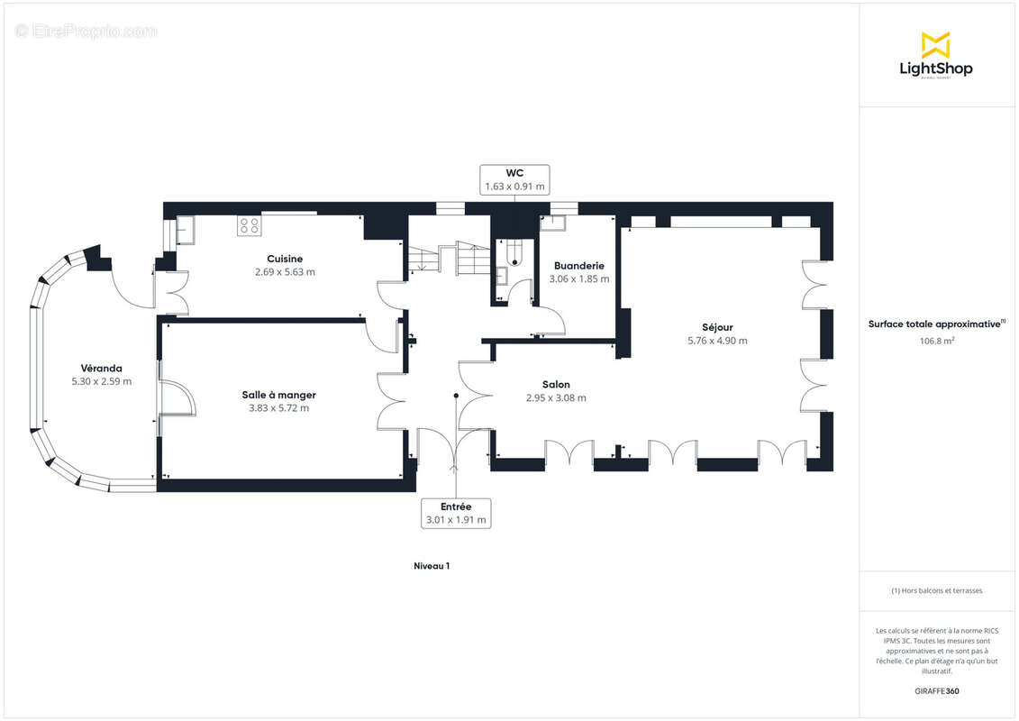 Maison à SAINT-BRICE-SOUS-FORET