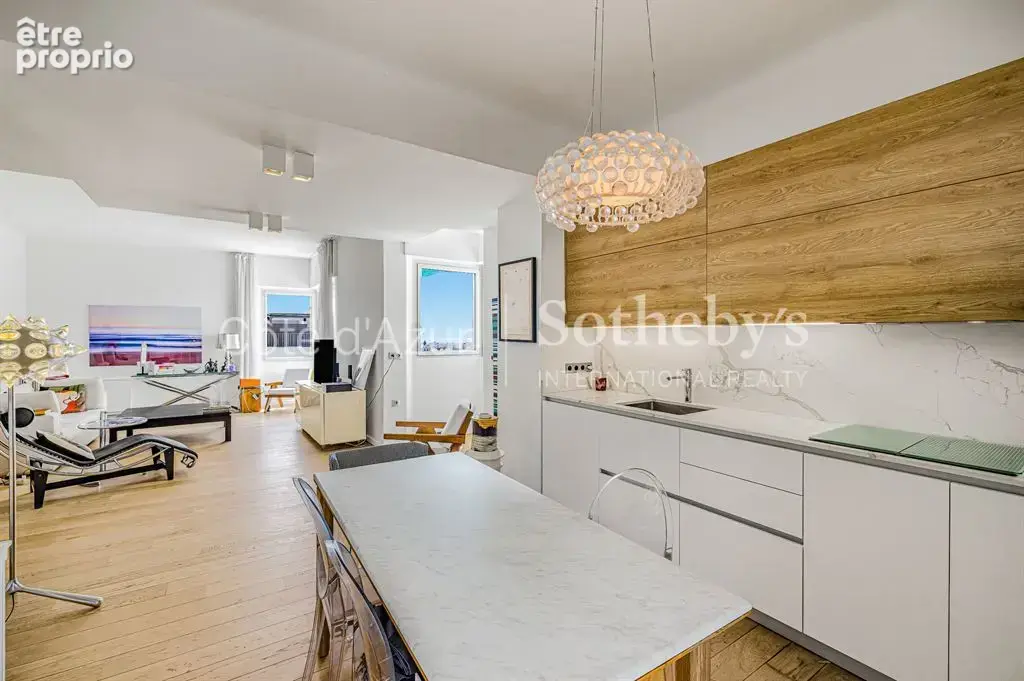 Penthouse duplex avec terrasse de 69 m² et vue mer panoramique à Cannes Montfleury - photo 8