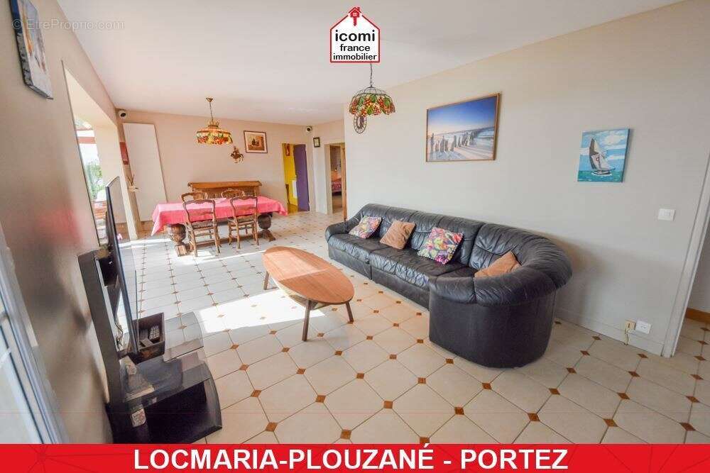 Finistere - locmaria-plouzané (29280) - a vendre - maison t8 200m² - vue mer imprenable - 6 chambres - veranda - garage - terrai - photo 6