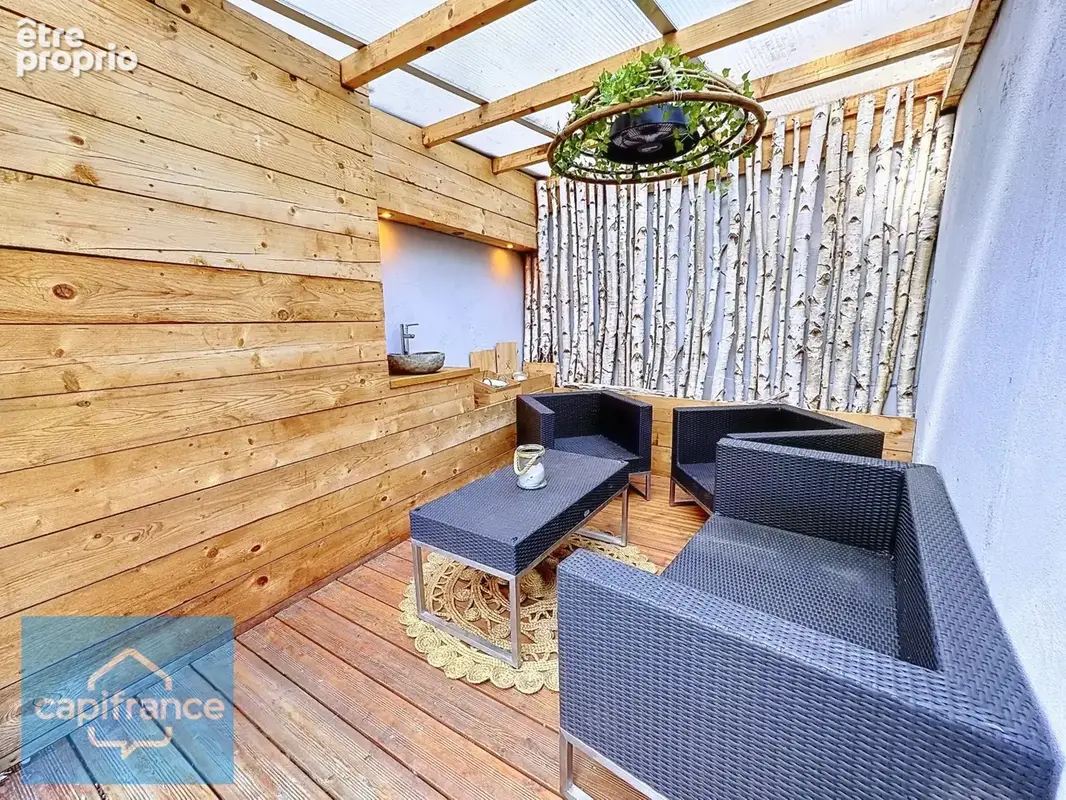 Maison mitoyenne / Appartement en duplex 40m2 avec vue lac et terrain de 1 148 m² ALLINGES 208000€ - photo 4