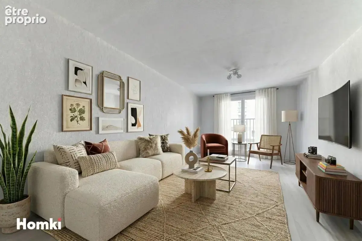 Appartement T3 de 71 m² à Lyon 69003, Rue André Philip - photo 2
