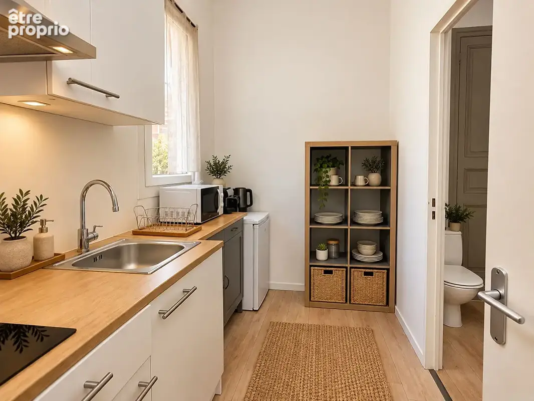 Appartement Narbonne 1 pièce(s) 23.73 m2 - photo 3