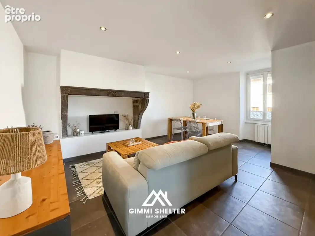 Ceyrat bourg, maison de village 82 m2, 2 chambres, balcon, PAC réversible - photo 8