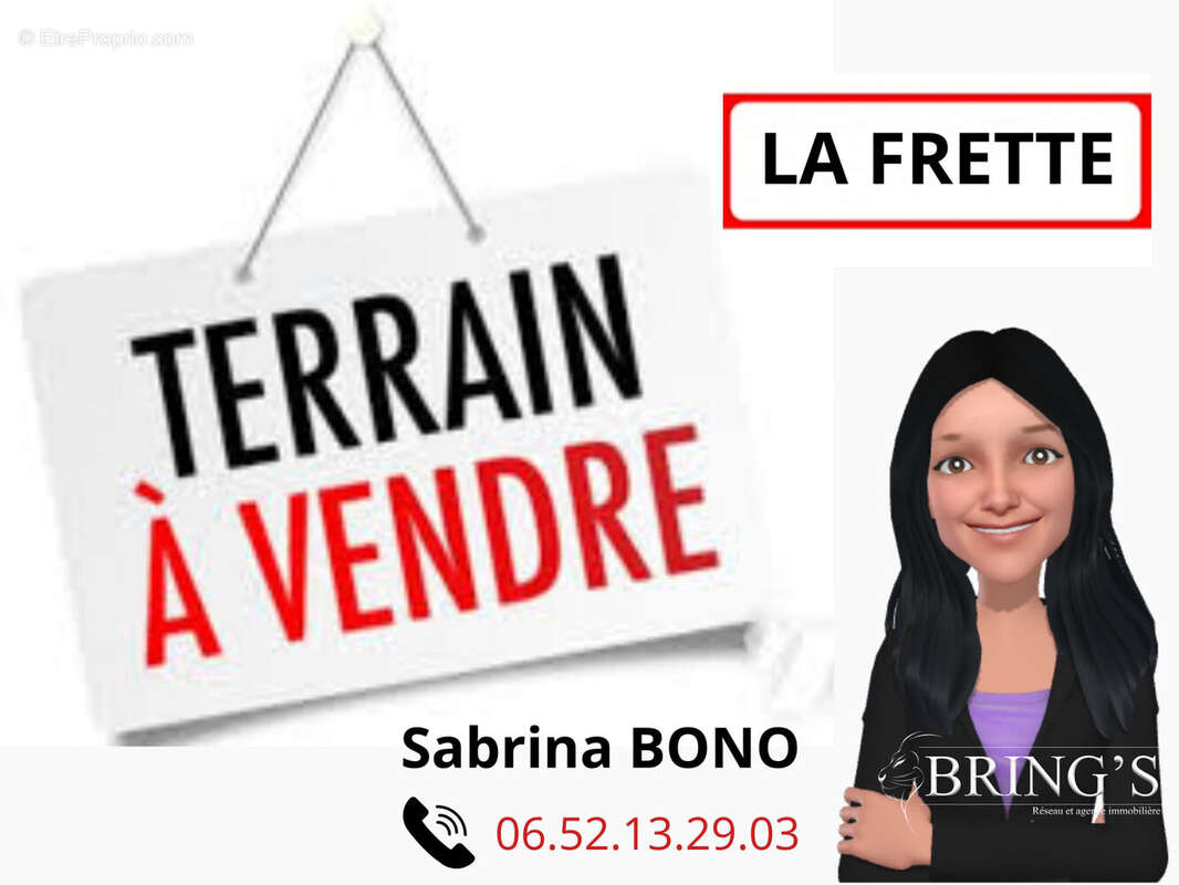 Terrain à LA FRETTE
