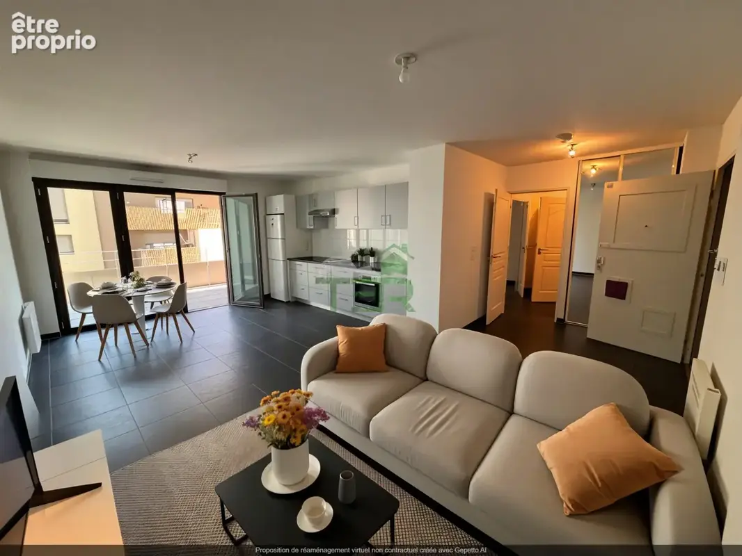 Appartement 62 m² à Montpellier  - photo 2