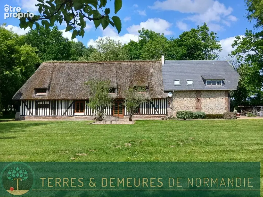 Charmante maison normande avec studio indépendant  5 446 m² de terrain proche du village de Cormeilles (27260) - photo 2