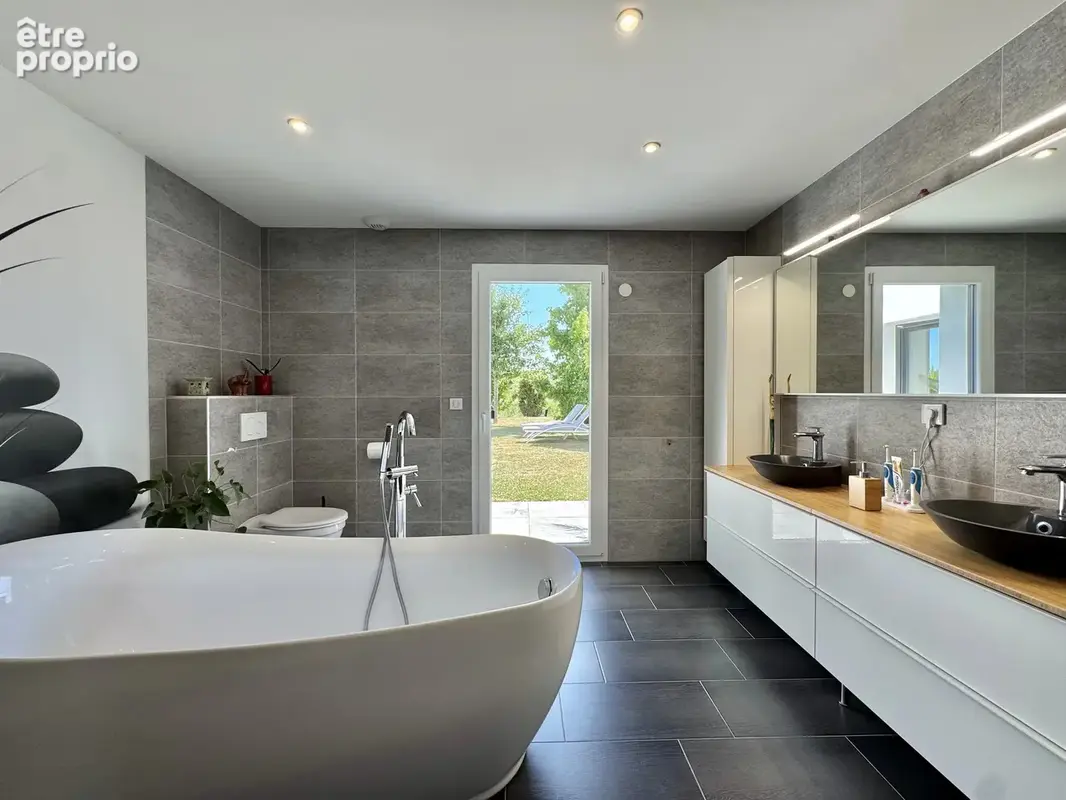 ELBACH - Propriété contemporaine avec piscine en bordure de champs - photo 8