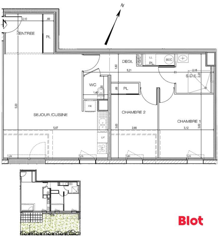 Appartement à PLOEMEUR