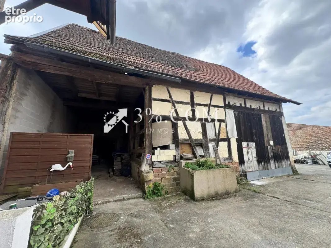 3%com grange à aménager au centre de waltenheim sur zorn - photo 2