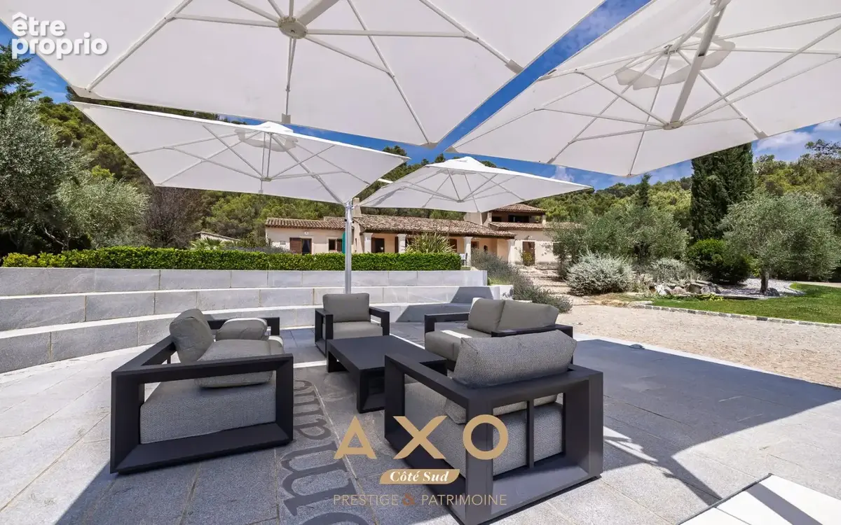 Saint marc jaumegarde - vue sainte victoire - ensemble immobilier - 2 maisons - 380 m2  - appartements - jacuzzi - spa - 2 pisci - photo 7