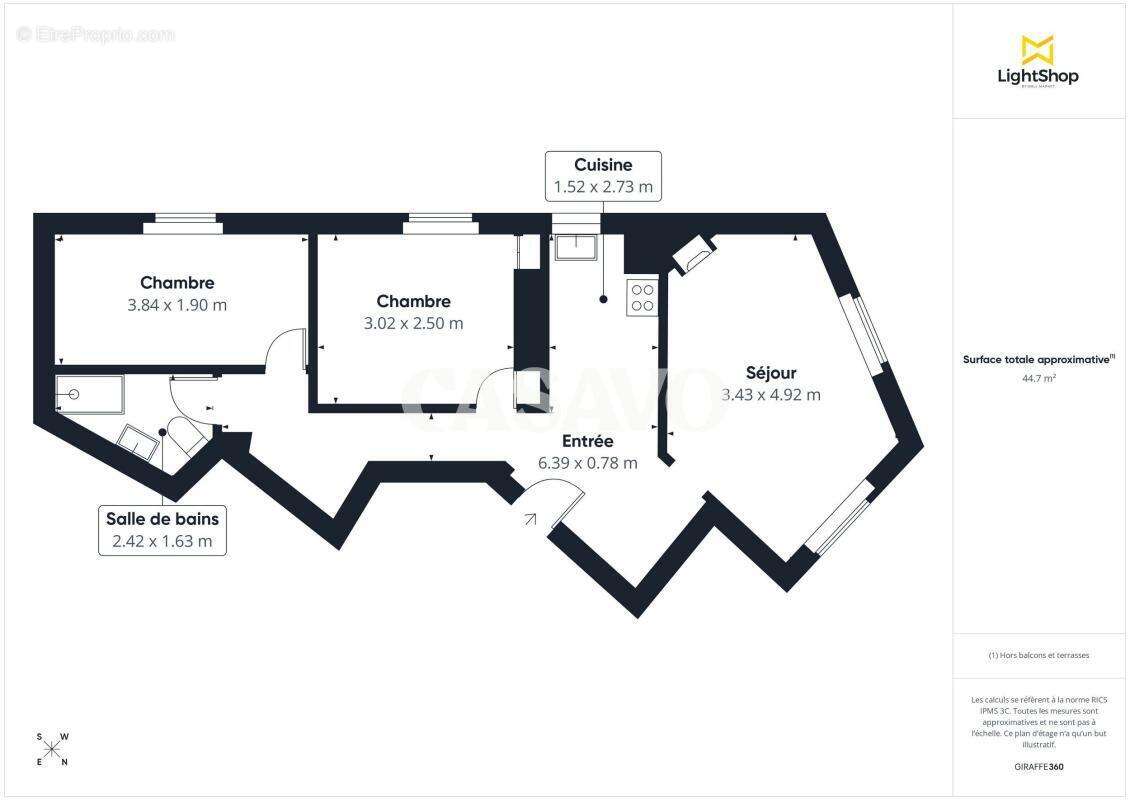 Appartement à PARIS-6E