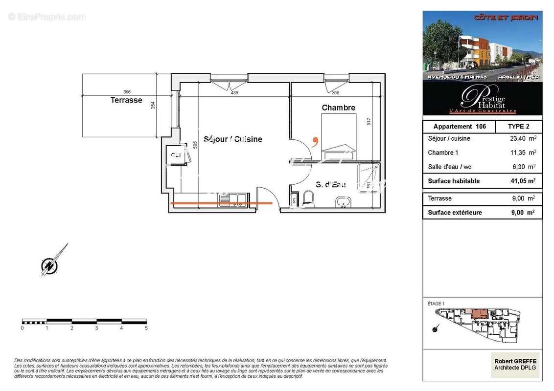 T2 neuf avec terrasse  et parking - photo 6