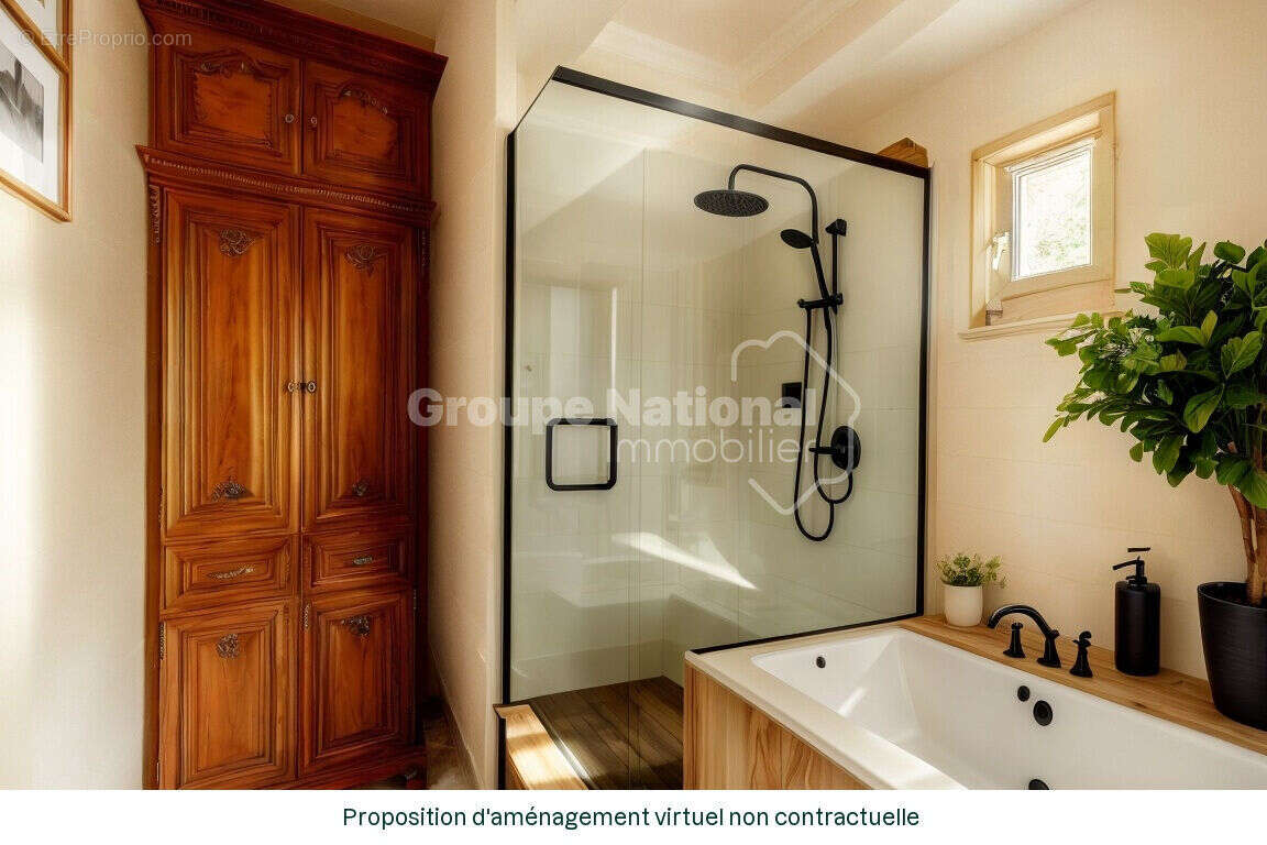 Maison Ginasservis T 4 avec PISCINE GARAGE 7 423m² de terrain - photo 13