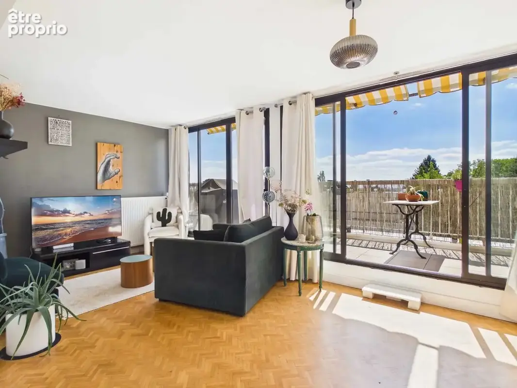 Chatenay malabry - allee de la chataigneraie - coup de coeur pour ce 3 pieces dernier etage avec terrasse - photo 7