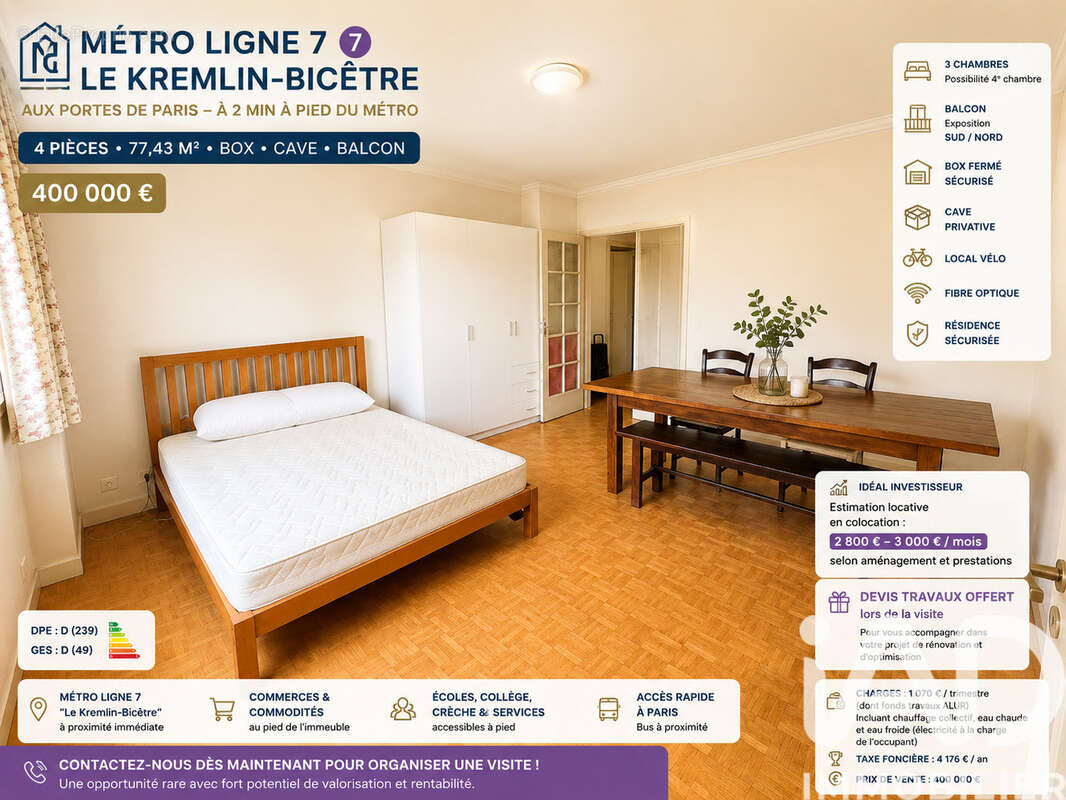 Photo 2 - Appartement à LE KREMLIN-BICETRE