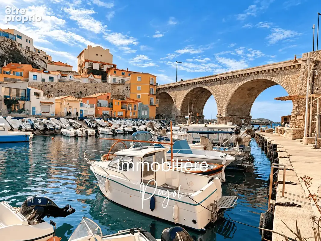 Vallon des Auffes 13007 - studio de 26 m2 à deux pas du port et de la mer - photo 1