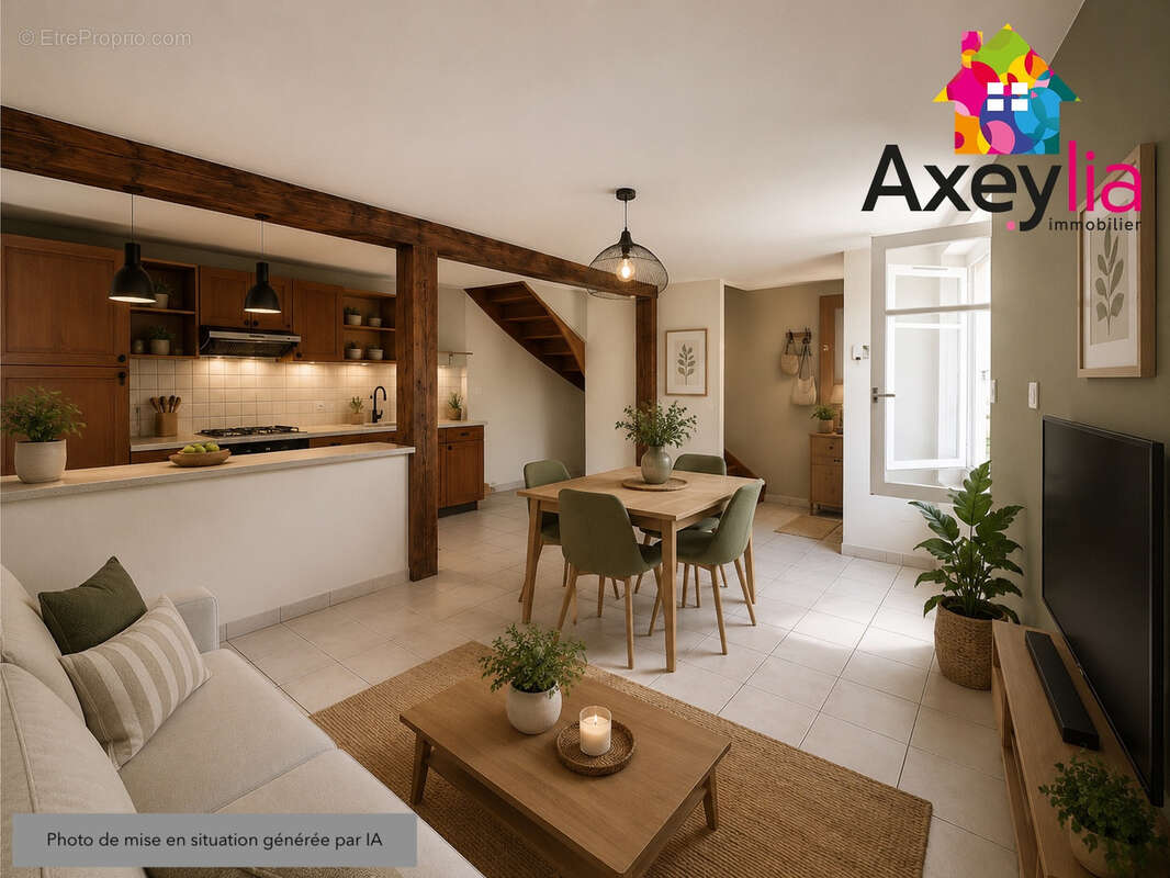A vendre- ambierle- maison de village - photo 2