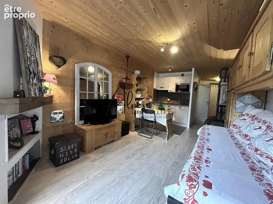 Studio rénové avec vue montagnes - photo 1