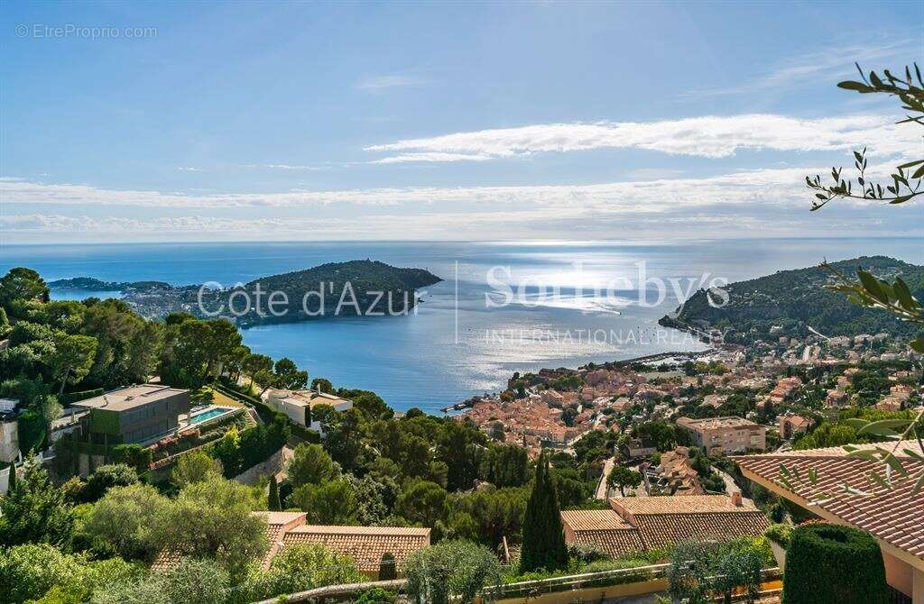 Villefranche-sur-Mer villa en domaine privé avec vue mer panoramique - photo 15