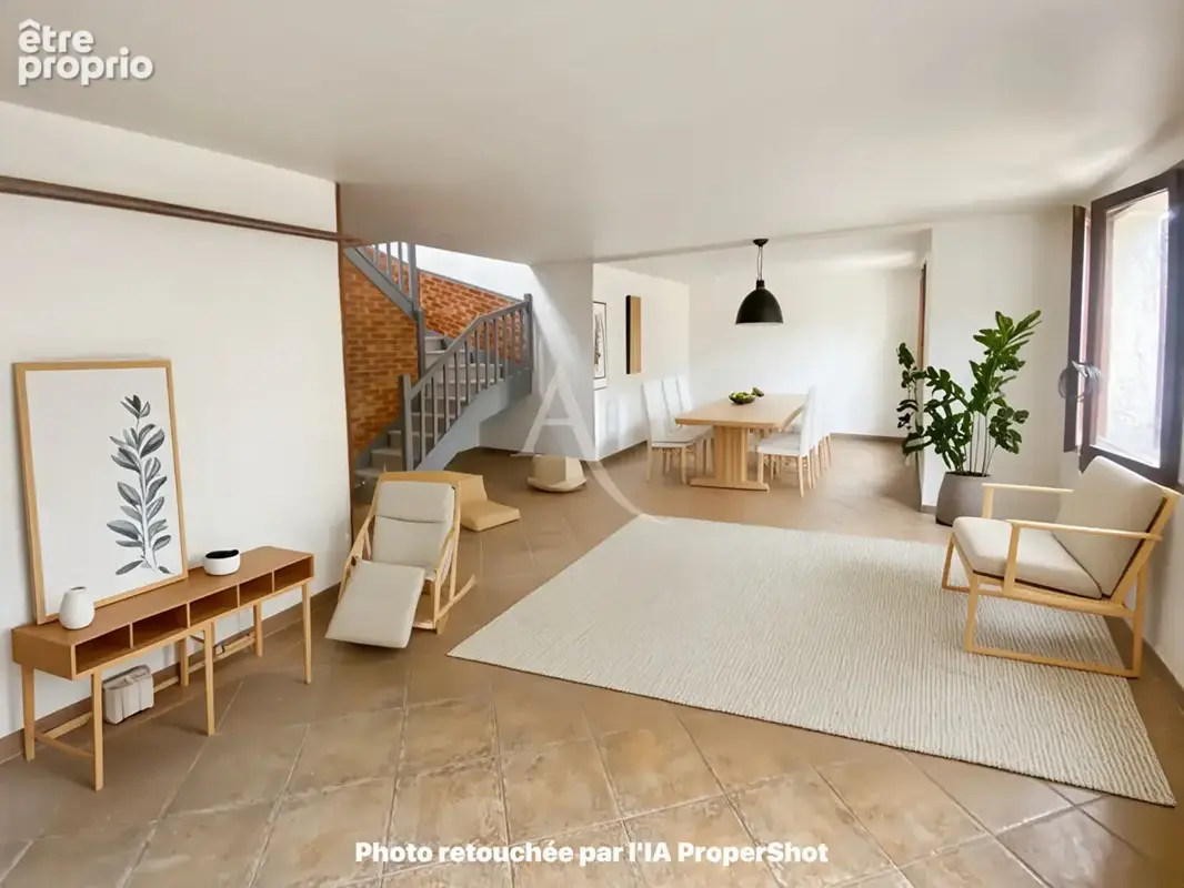 Maison Vaureal avec 3 chambres garage et terrain. - photo 2