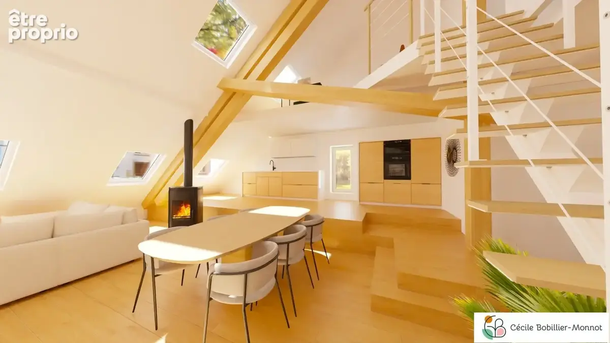 Magnifique Loft DUPLEX F4 Neuf avec jardin - Centre-Ville Pontarlier - photo 4