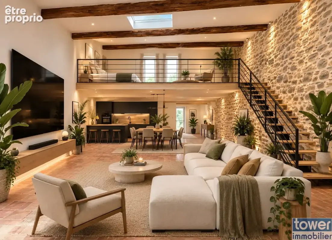 Loft d'exception rénové avec garage de 130 m2  Terrasse de 45 m2 - photo 3
