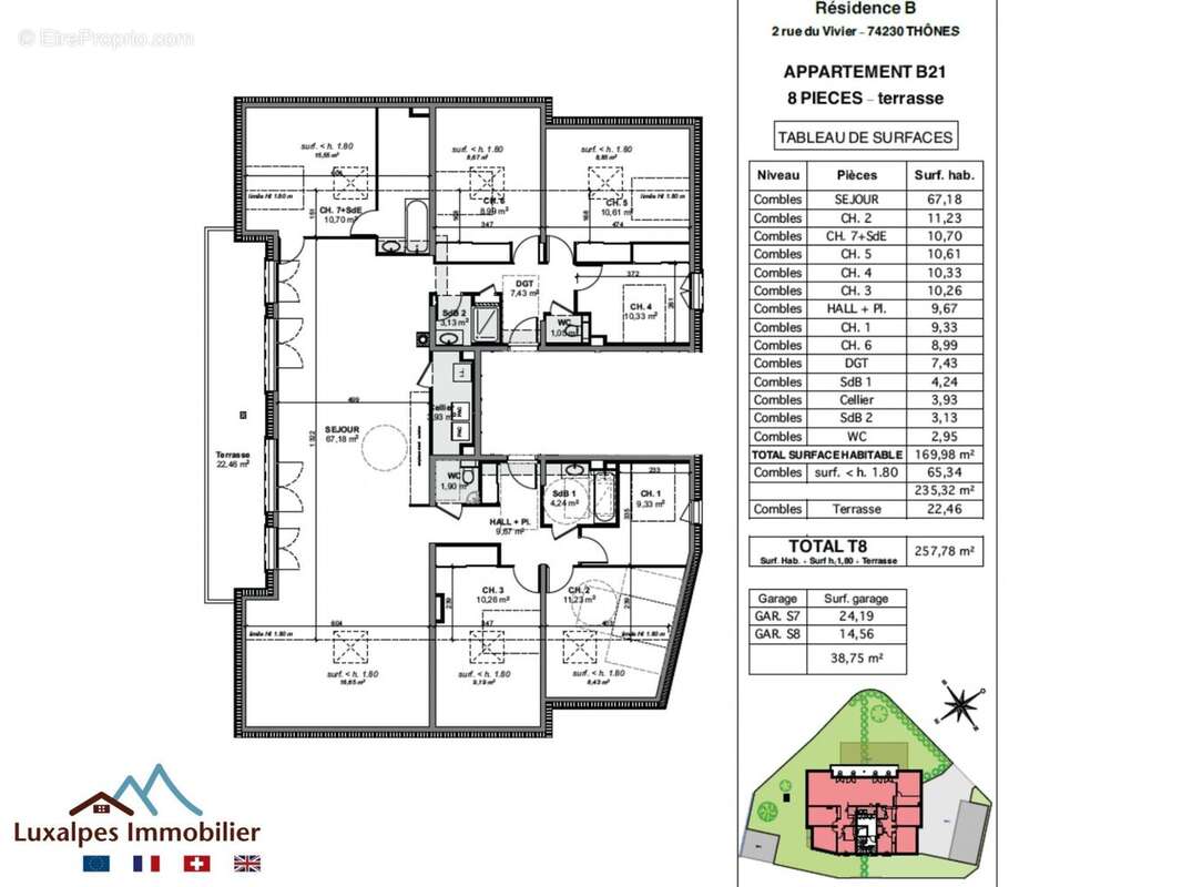 Appartement à THONES