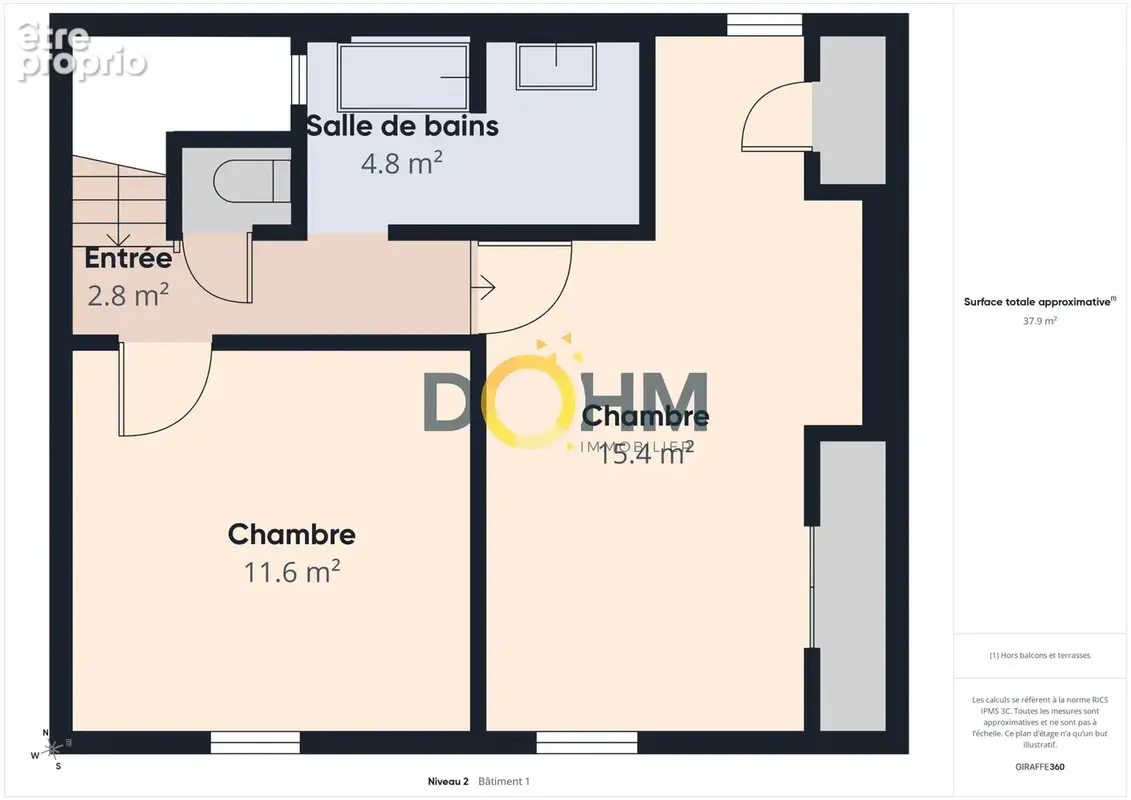 Maison de village sur 1903 m2 de terrain avec chalet neuf 19,6 m2 . - photo 26