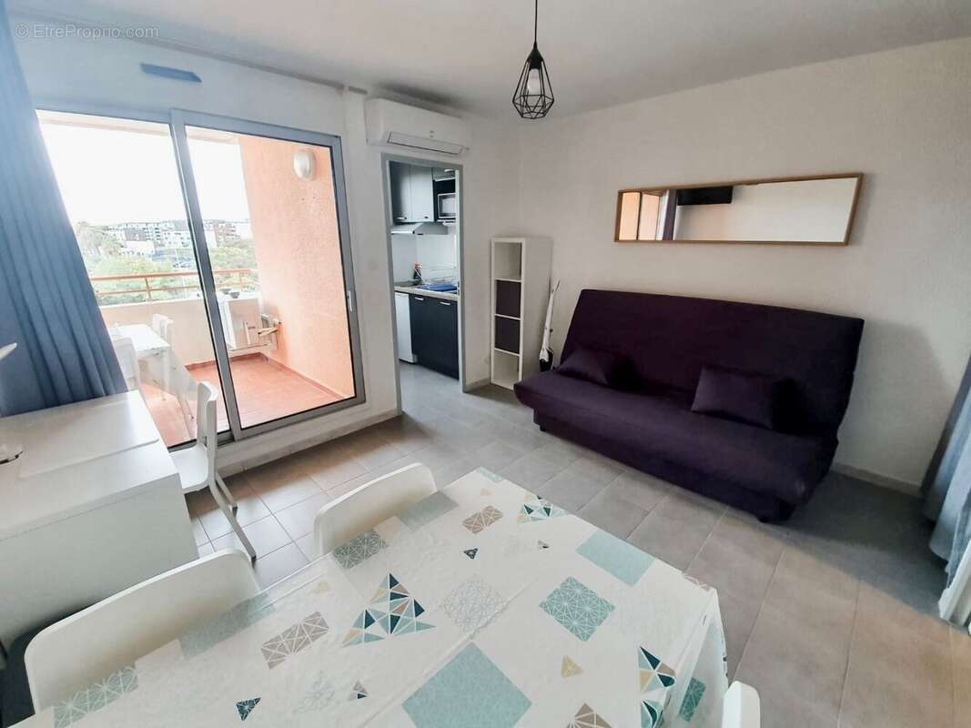 Sete plages - studio cabine entierement renove avec parking - photo 7