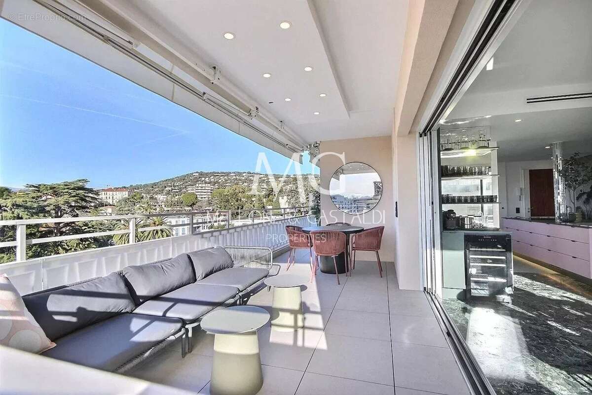 Cannes pointe croisette - 4p toit terrasse - parking - photo 3