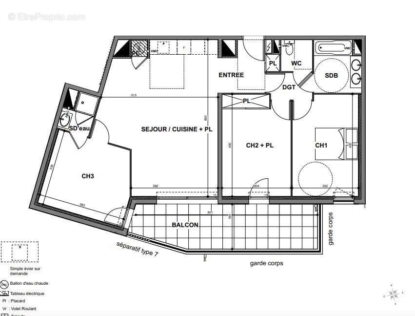 Appartement à NIMES