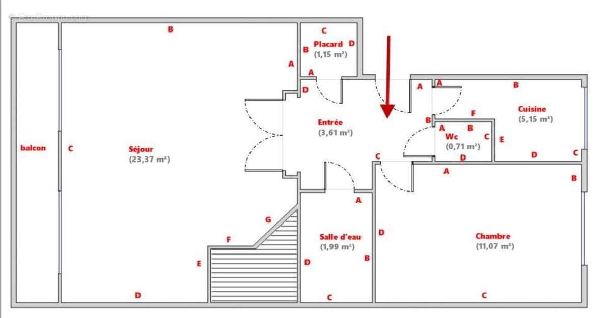 Appartement à SAINT-MAUR-DES-FOSSES