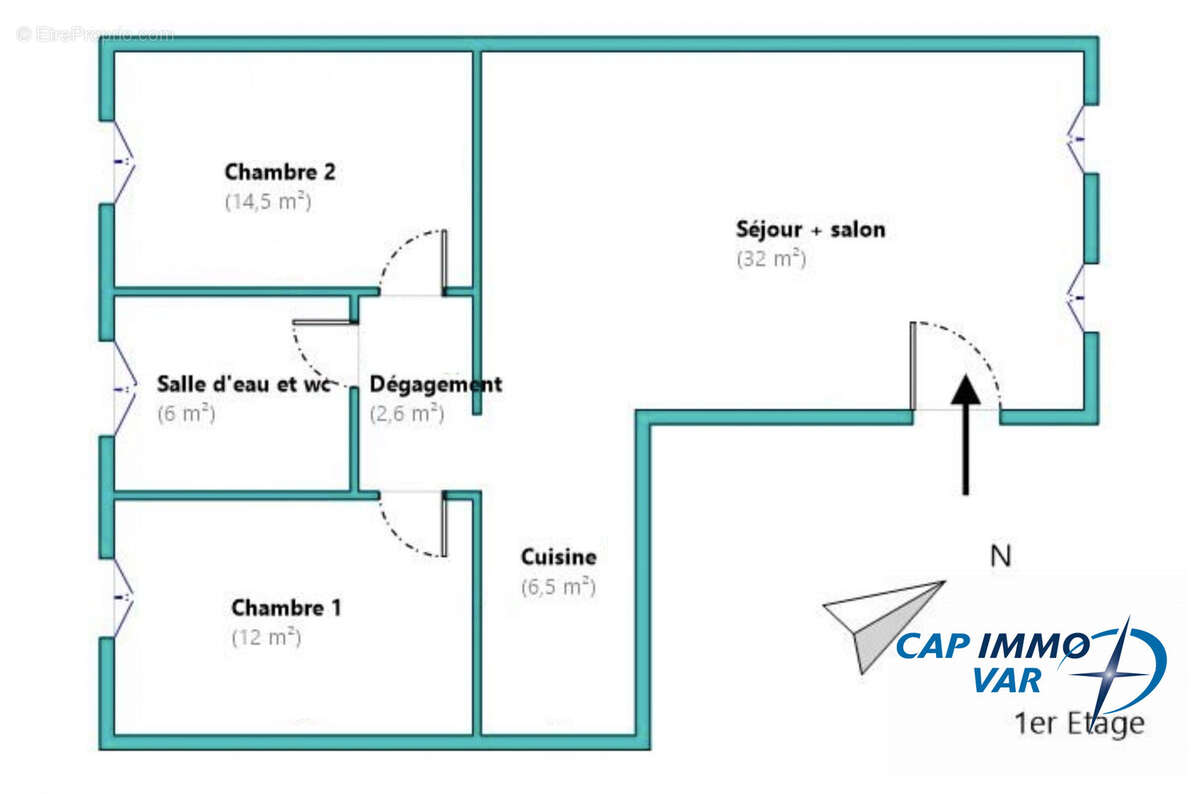 Appartement à LE BEAUSSET