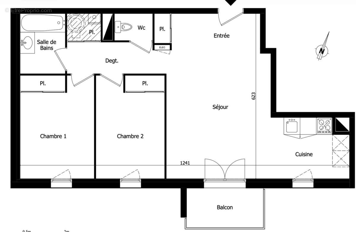 Appartement à MERIGNAC