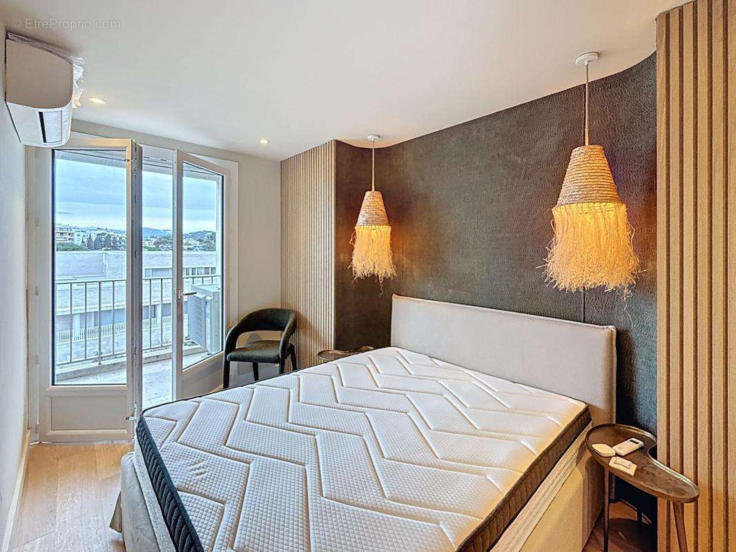 Cannes appartement 3p vue mer dernier etage-piscine - photo 4