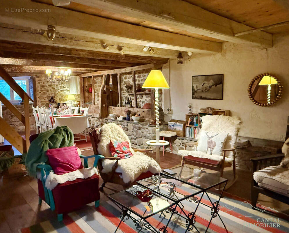 vue generale - Maison à SAINT-DONAT