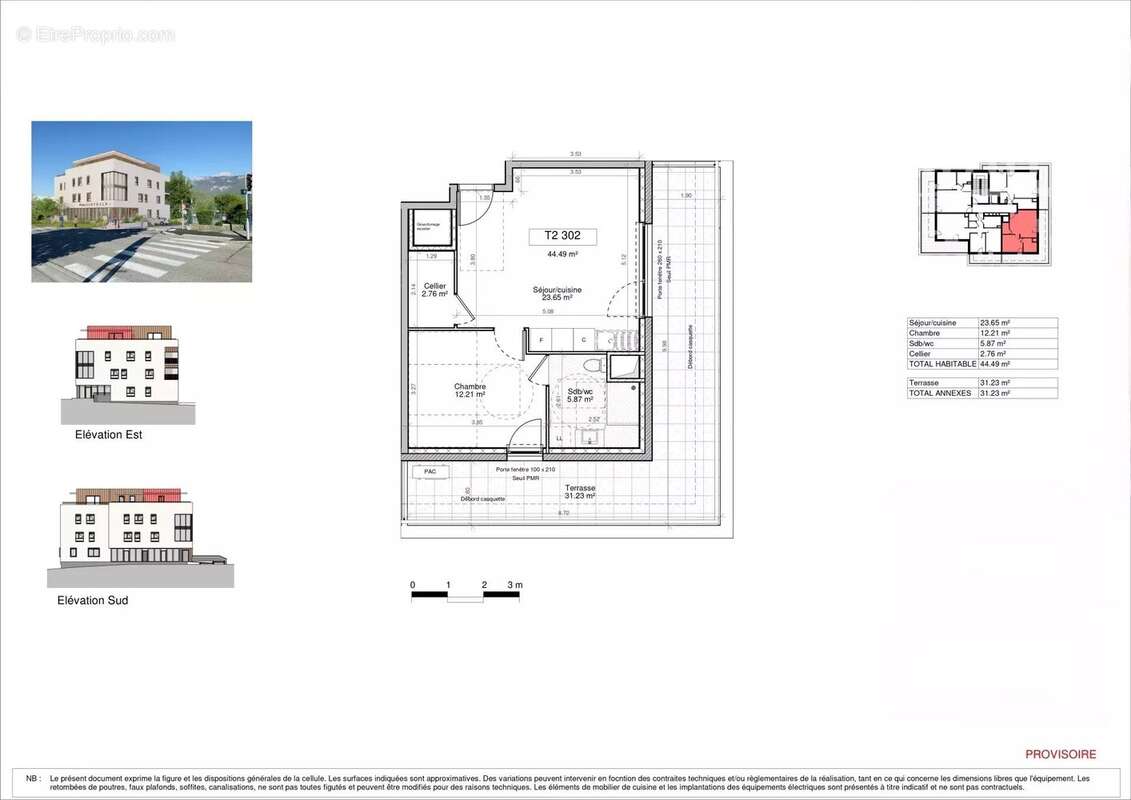 Appartement à VILLARD-BONNOT