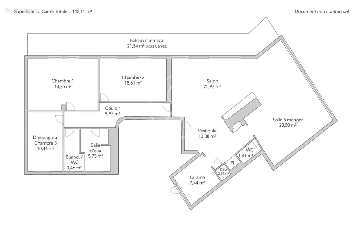 Appartement à PARIS-16E