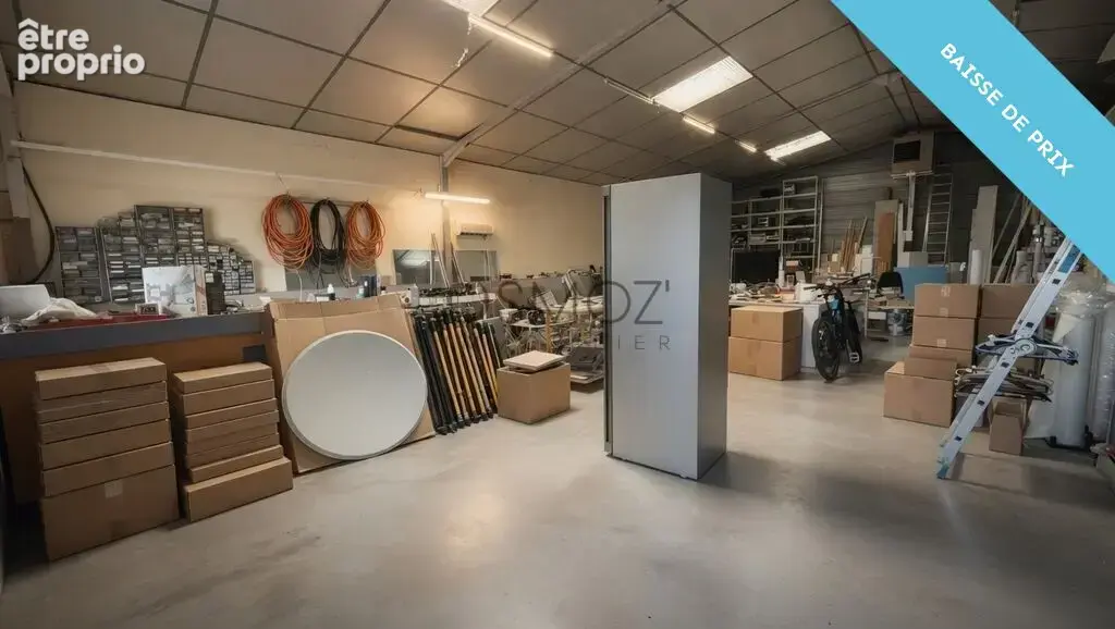 Valence Briffaut Atelier professionnel avec habitation sur site - photo 4