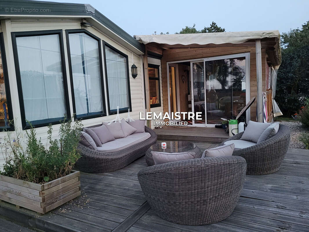 Ensemble atypique en pleine nature - proche fauville - mobils-homes - terrain - photo 7
