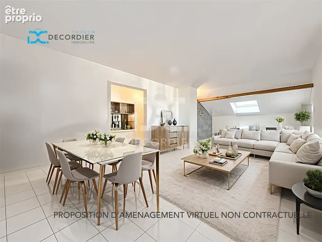 Thonon-les-bains appartement t3 bis 77m² et 91m2 au sol - photo 18