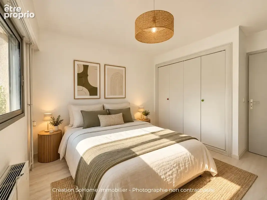 Appartement t2 avec balcon et place de parking - reims centre - photo 9
